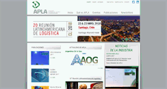 Desktop Screenshot of apla.com.ar